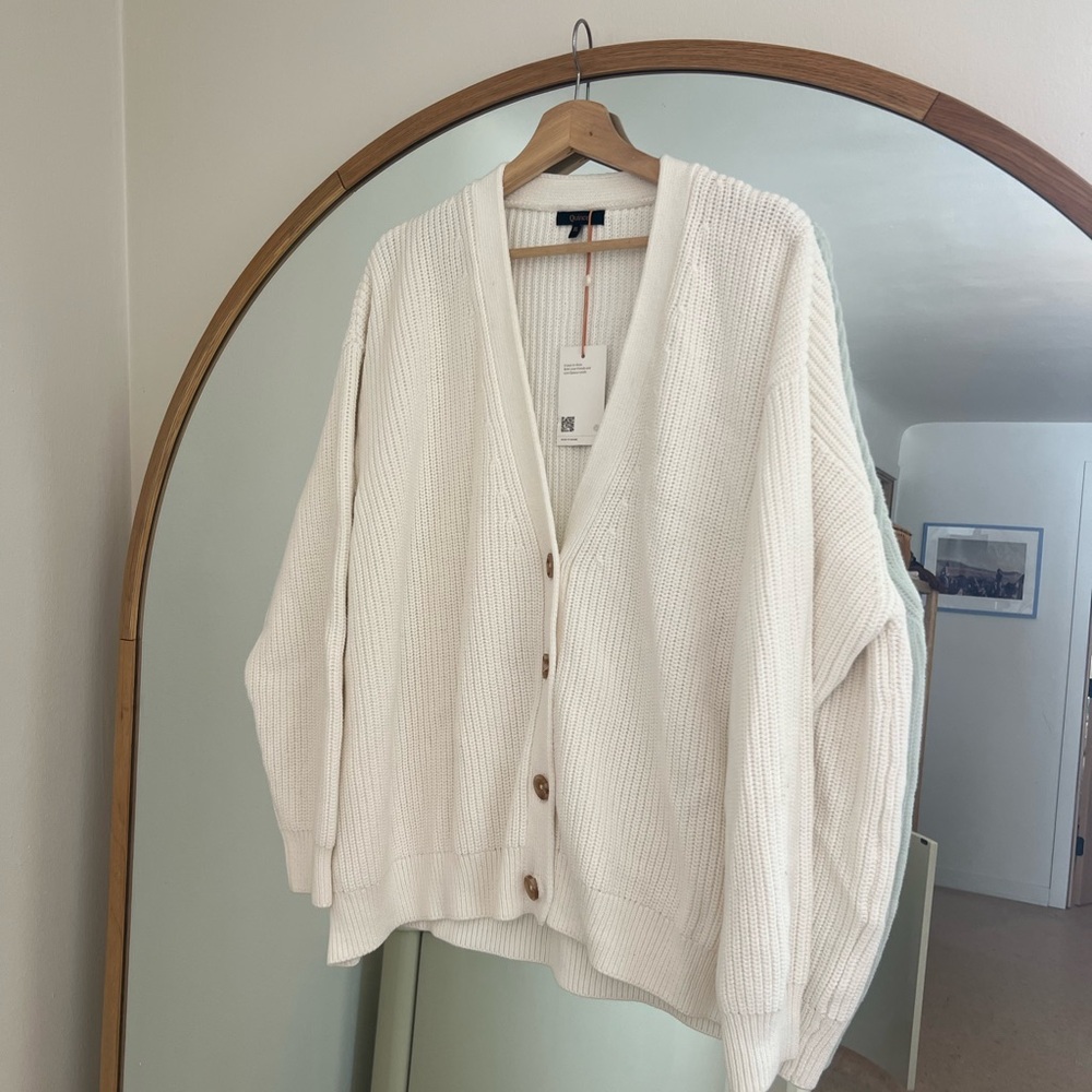 Quince Organic Cotton Oversized Sweater